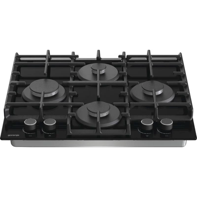 Поверхность газовая Gorenje GT6D42AB (Advanced / Черное стекло / чугун реш ProGrid / BigSurface)-3