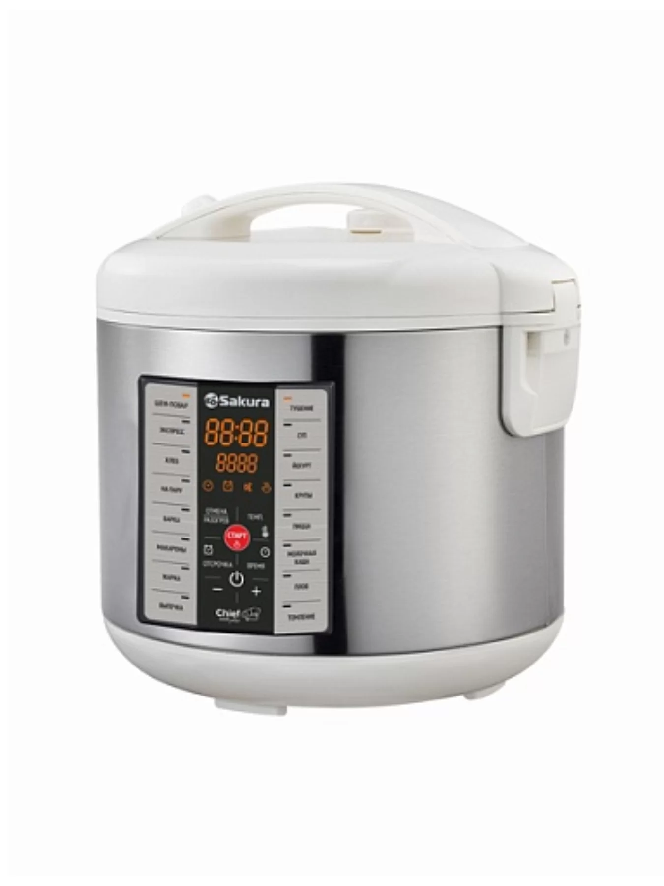 Мультиварка Sakura SA-7766W (5л / 860 Вт / 16 программ)-0