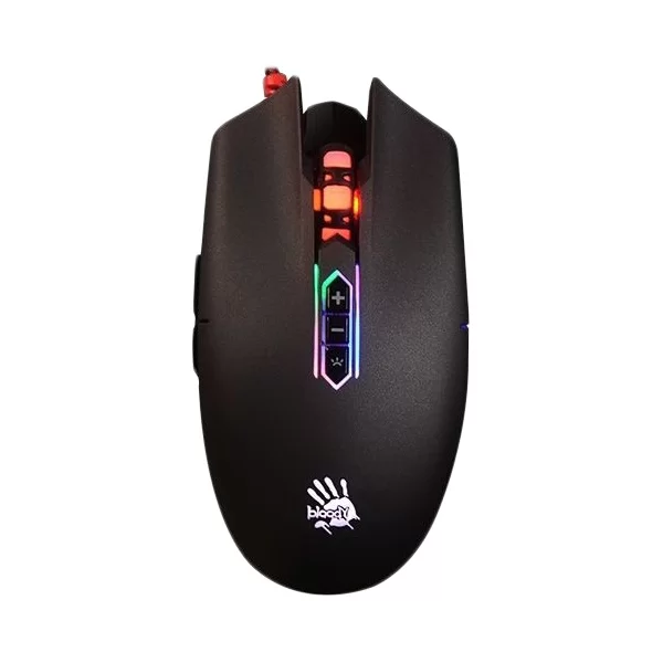 Мышь A4Tech Bloody Q80, игровая, оптическая, проводная, USB, черный-0