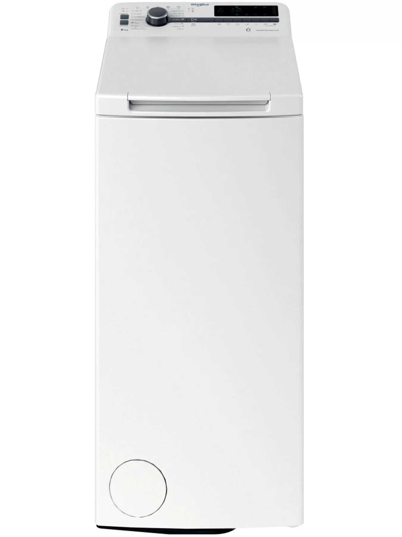 Стиральная машина вертикальная Whirlpool TDLRB 6261BS EU/N (60см / 6кг / 1200об / FreshCare / 6th SENSE)-0
