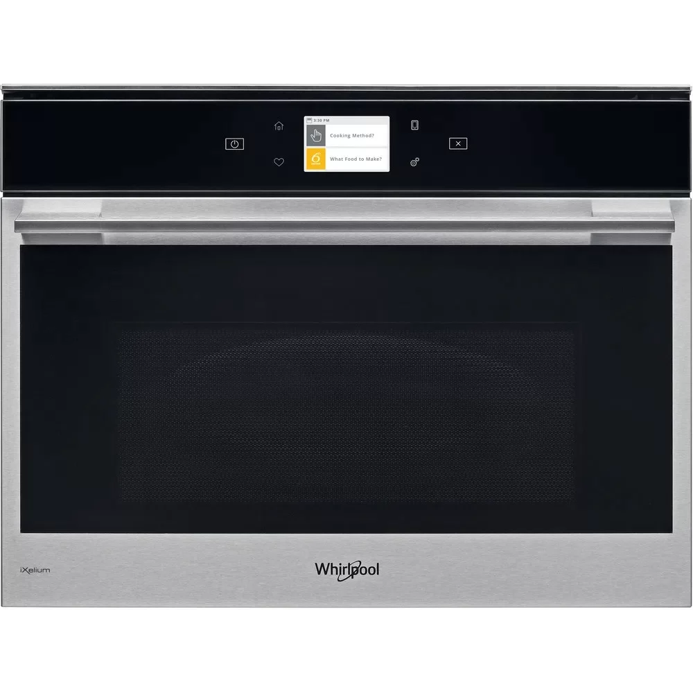 Микроволновая печь встраиваемая с паром Whirlpool W9 MW261 IXL (Чёрная+ нерж / 40 литров / ширина -59,5 см / 900 Вт /Гриль 1600 Вт / 6th SENSE/ Wi-Fi)-0