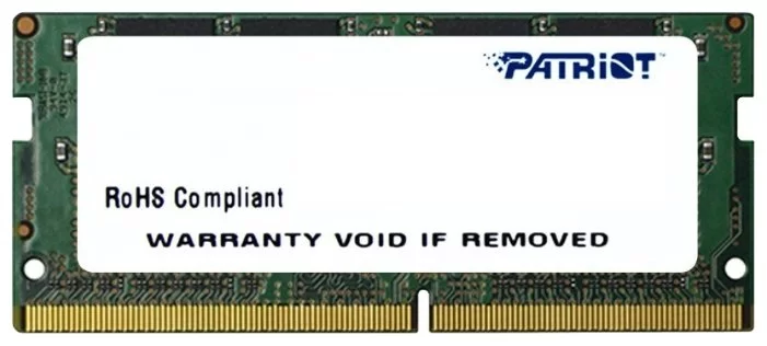Память DDR4 SODIMM  8Gb 2400MHz Patriot  PSD48G240081S-0