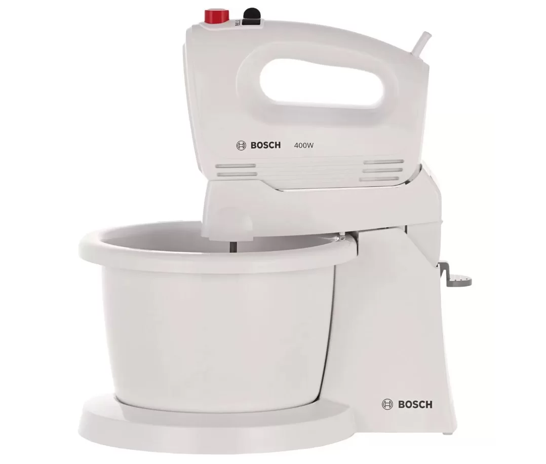 Миксер стационарный Bosch MFQ2600W (375Вт/  скоростей 4/ корпус пластик/ насадок 4/ турборежим/ белый)-0