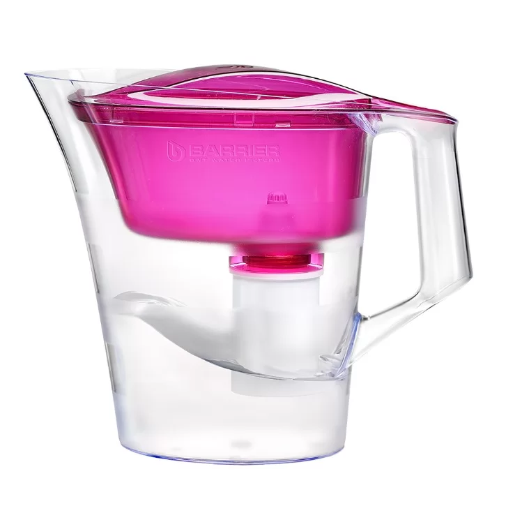 Фильтр Барьер "Твист" (кувшин 4 л/ воронка 1,4 л/ фиолетовый)-0