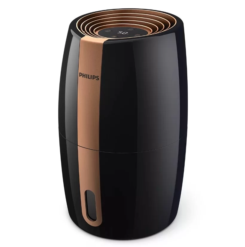 Увлажнитель воздуха Philips HU2718/10 (17 Вт, 32 м², объем 2 л, 200 мл/ч, черный)-0