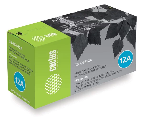 Картридж HP Q2612A LJ 1010/1020/3050 (Cactus) CS-Q2612AS-0