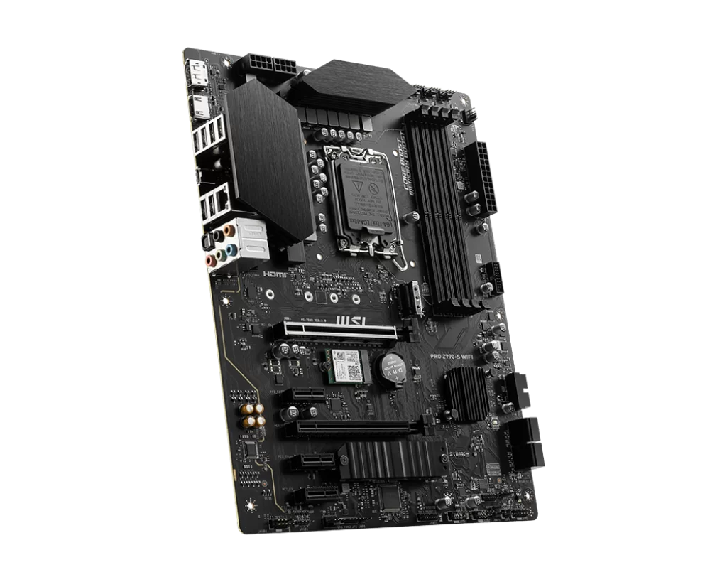 RFB Материнская плата MSI PRO Z790-S WIFI /LGA 1700, Intel Z790, 4xDDR5, 2xM2, 4xSATA, HDMI+DP, ATX/-0