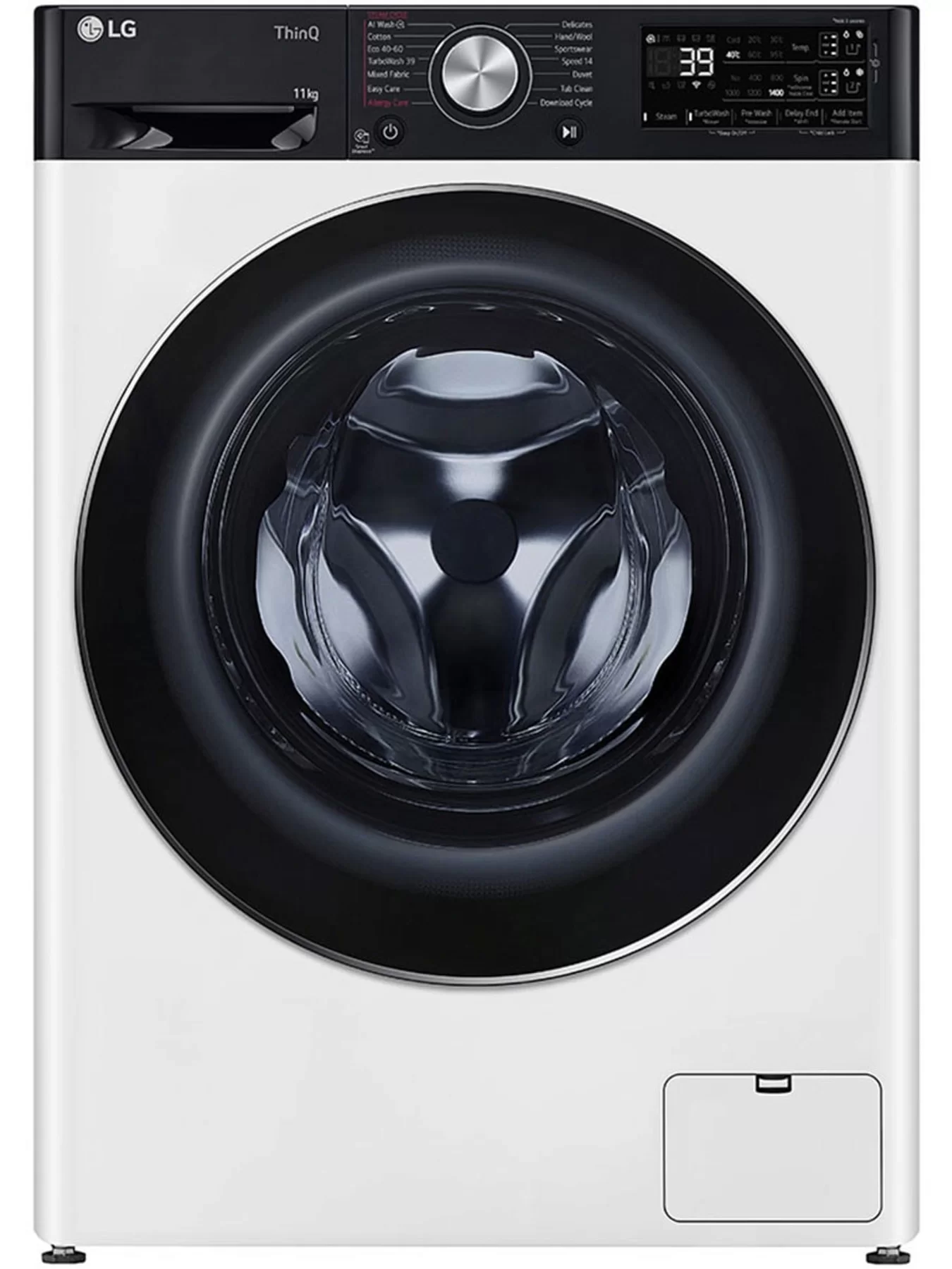 Стиральная машина LG F4WR711S3HA (56,5см / 11кг / 1400об / пар / AI DD / TurboWash360 / ThinQ(Wi-Fi) / Inverter Direct Drive / A+++)-0