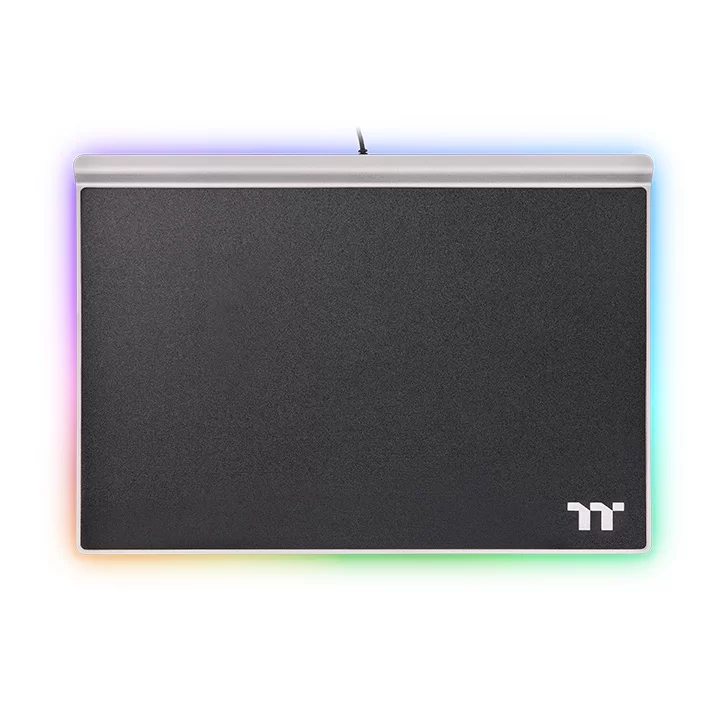 Игровая поверхность Tt eSPORTS by Thermaltake ARGENT MP1 RGB Gaming Mouse Pad 359x254x10mm (GMP-MP1-BLKHMC-01)-0