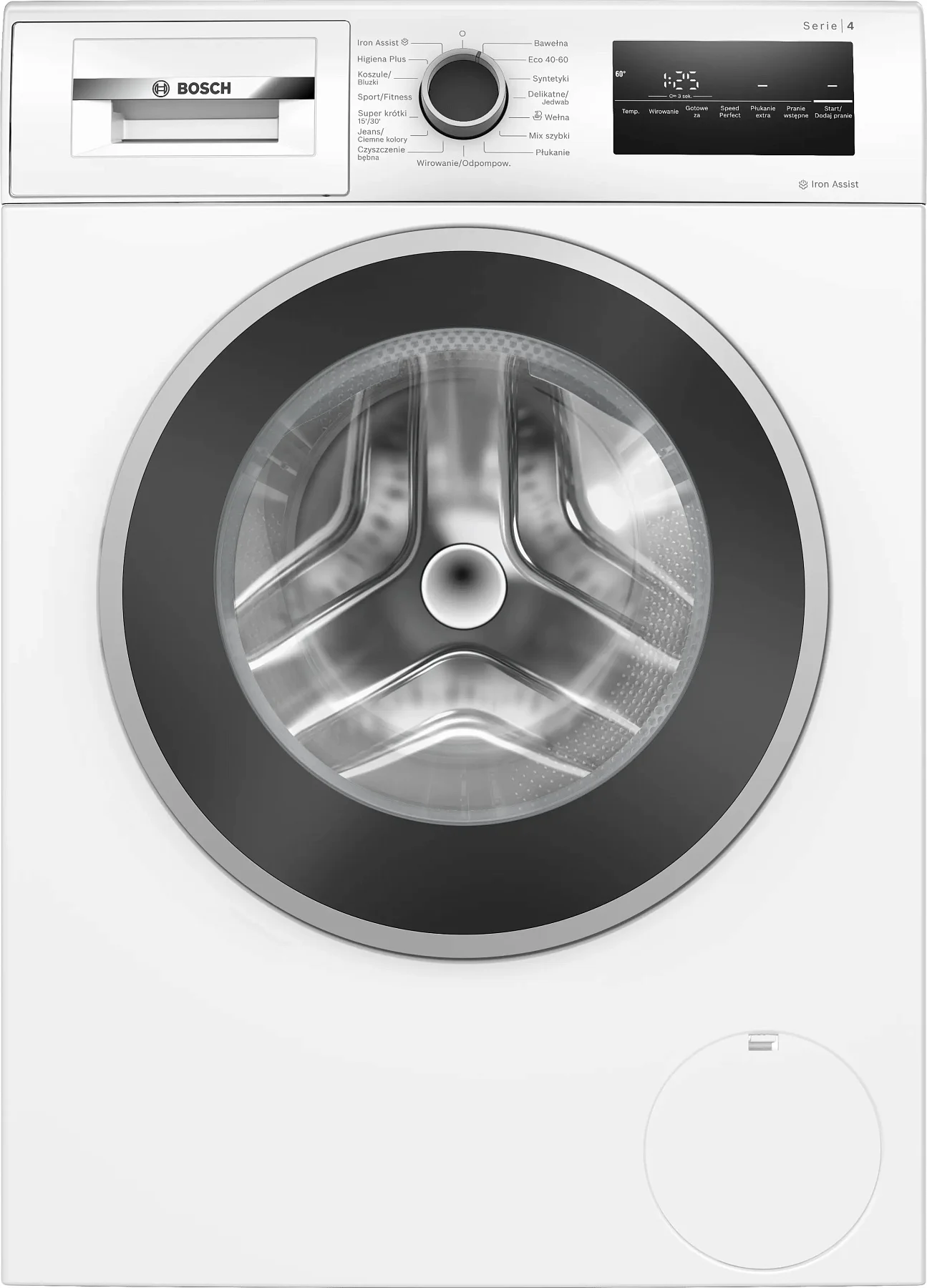 Стиральная машина Bosch WAN2425NPL (Serie4 / 59-63,2см / 8 кг / 1200об / SpeedPerfect / Iron Assist / EcoSilence Drive / A+++)-0