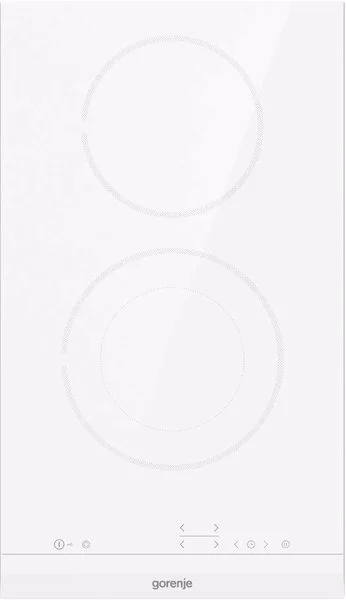 Поверхность электрическая Gorenje ECT322WCSC (Essential / белый / 2 конфорки / стеклокерамика / STOP&GO)-0