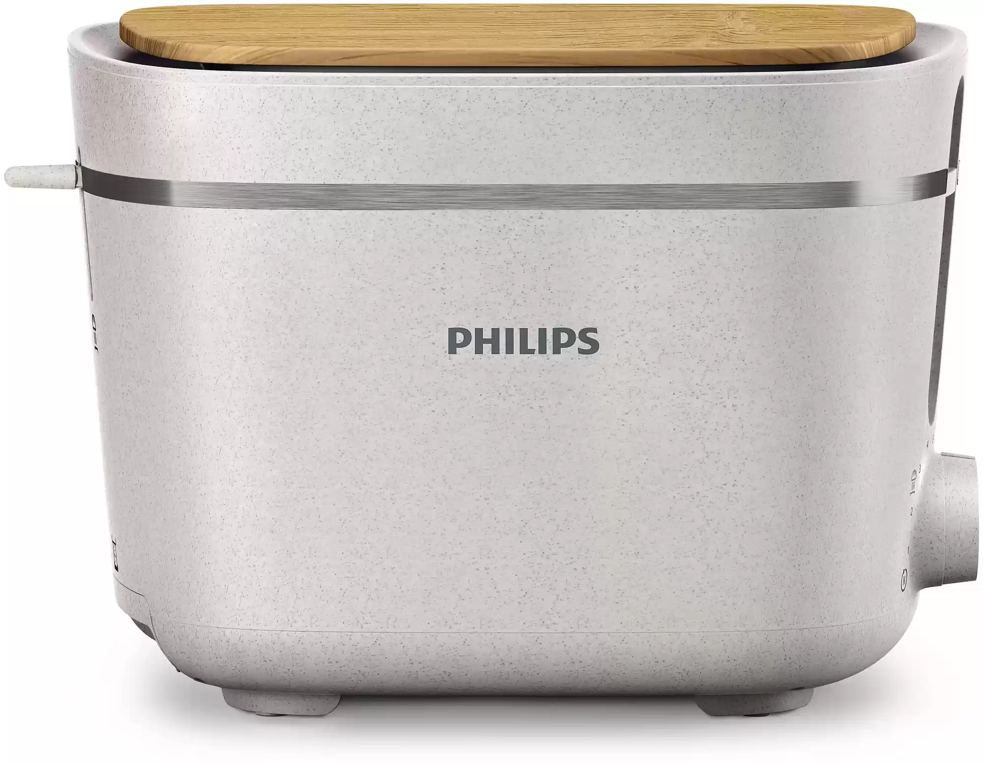 Тостер Philips HD2640/10 (830 Вт/ тостов - 2/ подогрев, размораживание, решетка для подогрева булочек, поддон для крошек/ белый)-0