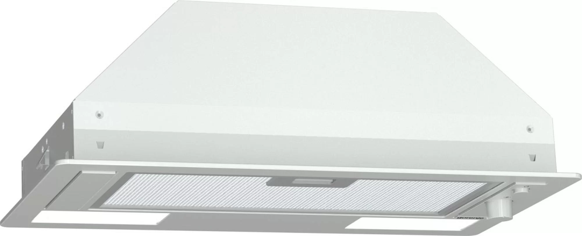 Вытяжка полновстраиваемая Gorenje BHI681ES (Essential / 370 м³/ч / 140 Вт / LED освещение 2x3 Вт / ширина - 53.4 см / Серая)-0