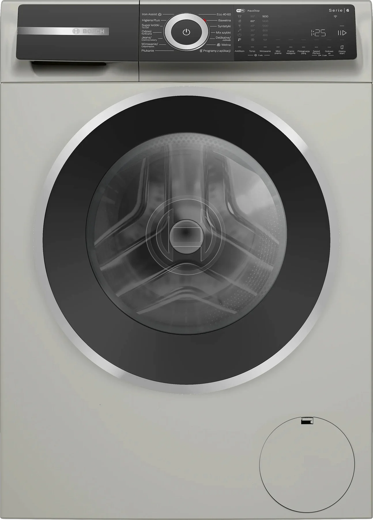 Стиральная машина Bosch WGH2460XPL (Serie6 / 59-63,3см / 9кг / 1600об / SpeedPerfect / Iron Assist / EcoSilence Drive / HomeConnect / A+++)-0