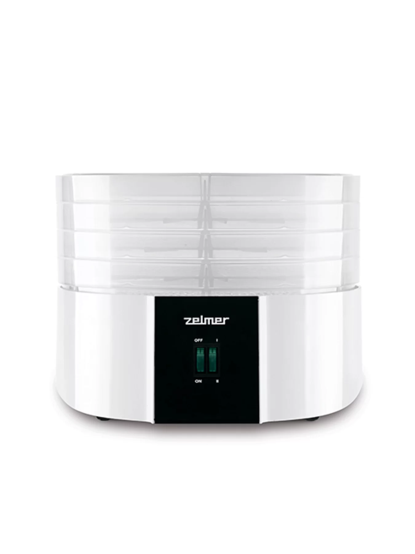 Сушилка для овощей Zelmer ZFD1010 (520 Вт, 35-60°C, 4 секций, регулировка температуры, дисплей, таймер)-0