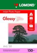 Бумага глянцевая A4 Lomond 150г/м2, 50лист. (0102018)-0