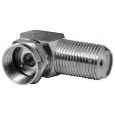 Переходник F-RF гнездо-вилка угловой-0