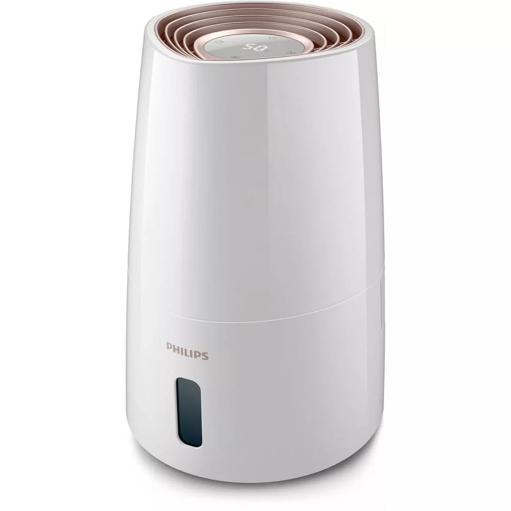 Увлажнитель воздуха Philips HU3916/10 (25 Вт, 45 м², объем 3 л, 300 мл/ч, гигростат, белый)-0