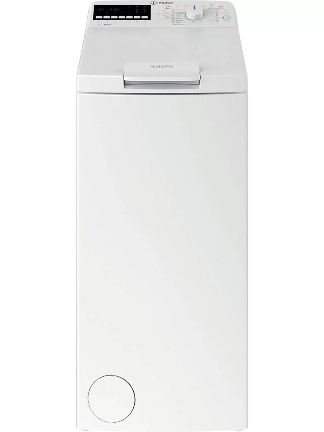 Стиральная машина вертикальная Indesit BTW B7220P EU/N (60см / 7кг / 1200об / Water Balance Plus / RapidWash / А+)-0