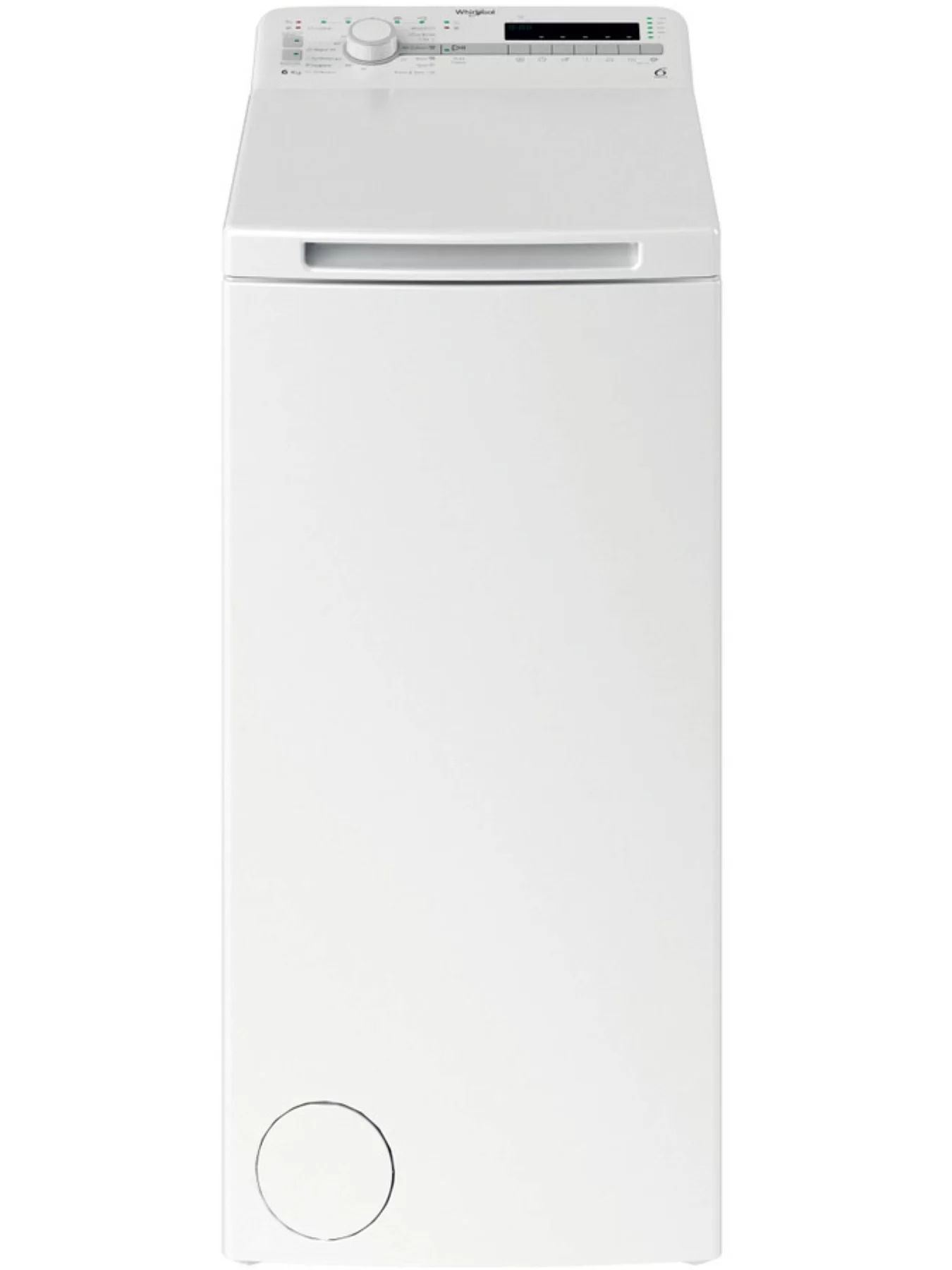 Стиральная машина вертикальная Whirlpool TDLR 6040L PL/N (60см / 6кг / 1000об / 6th SENSE)-0