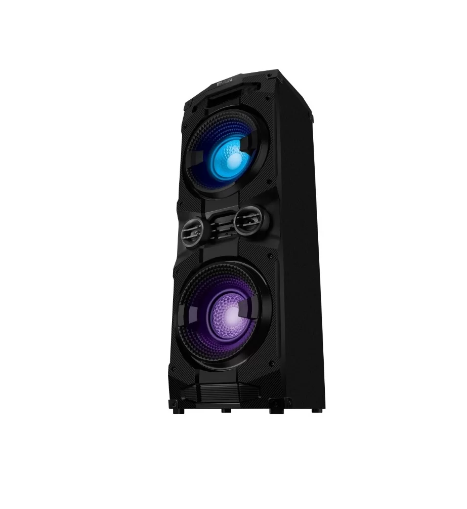 Беспроводная акустическая система SVEN PS-1500 / 500W / USB / FM / Bluetooth / LED-display / AC power / Чёрный / материал – пласти-0
