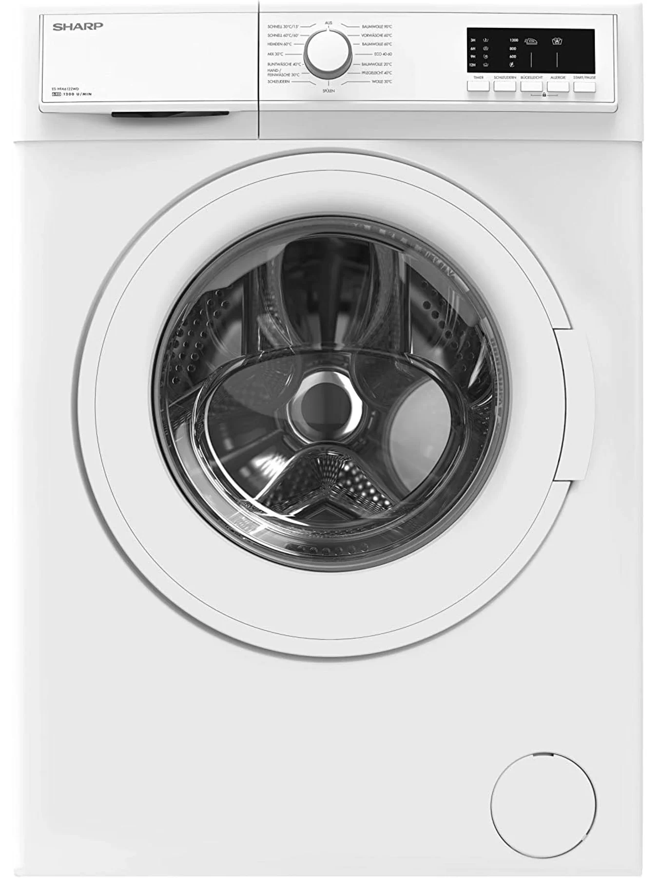 Стиральная машина Sharp ES-HFA6122WD-EE (42см / 6кг / 1200об / A++)-0
