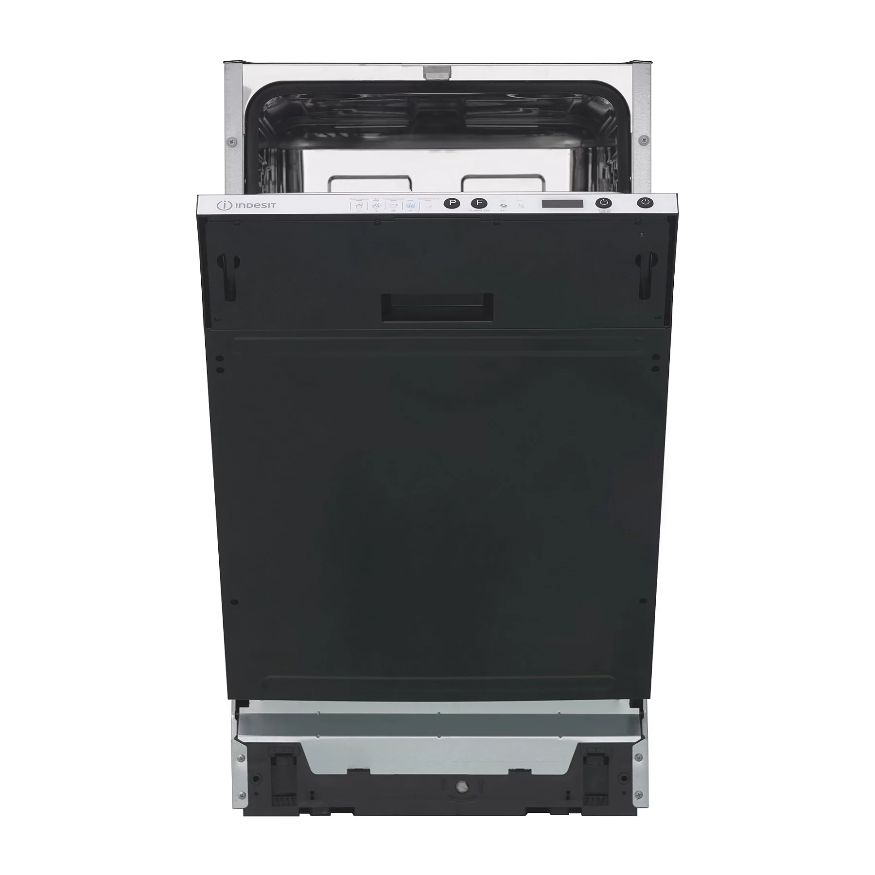 Машина посудомоечная встраиваемая 45 см Indesit DIS 1C28 (9 комплектов / 2 полки / расход воды - 10 л / Aquastop / А)-0