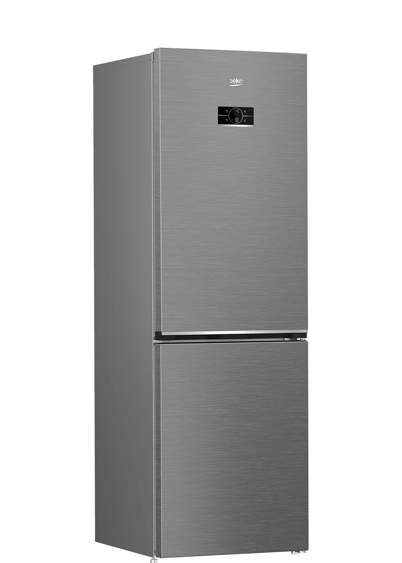 Холодильник Beko B3RCNK362HX (Объем - 368 л / Высота - 186см / A+ / Нержавеющая сталь / HarvestFresh / NoFrost Dual Cooling)-0