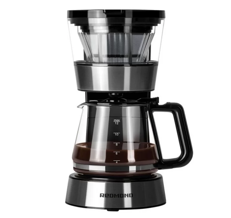 Кофеварка капельная Redmond CM700 (используемый кофе - молотый / 900 Вт / 1.2 л)-0
