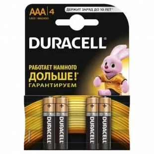 Батарейки BL4 Duracell LR3 BASIC BL4 (цена за 4 шт.)-0