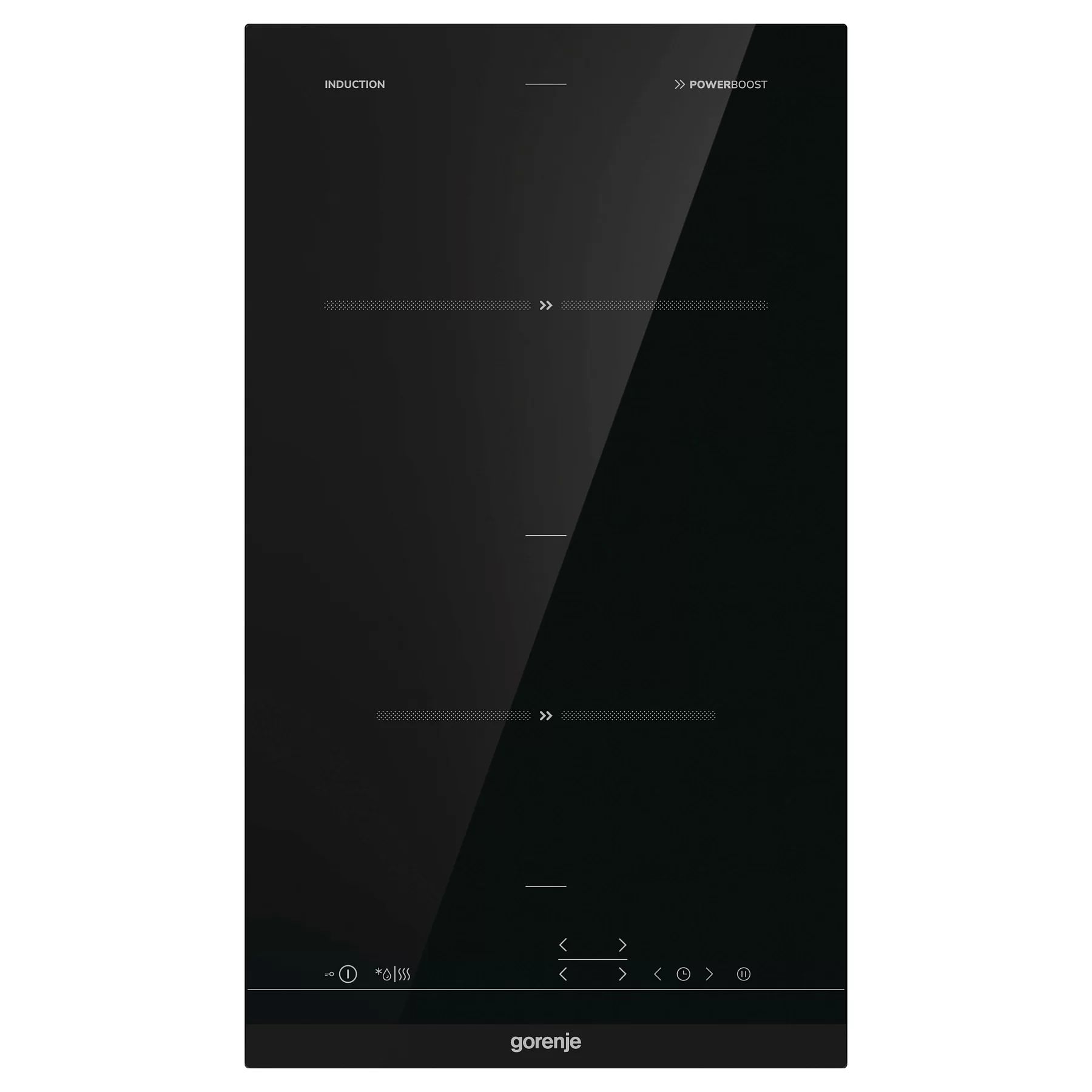 Поверхность индукционная Gorenje IT321BCSC (Essential / черный / 2 конфорки / StopGo / PowerBoost)-0
