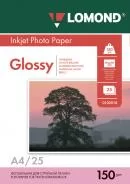 Бумага глянцевая A4 Lomond 150г/м2, 25лист. (0102043)-0