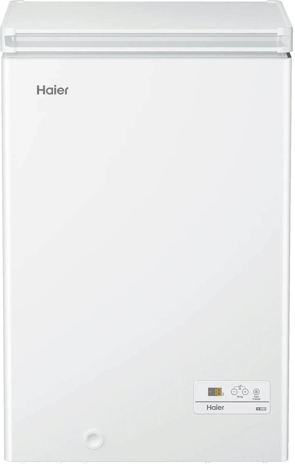 Морозильный ларь Haier HCE100R (Объем - 99 л / Высота - 84,5 см / Ширина - 54,5 см / A+ / Белый / статическая система)-0