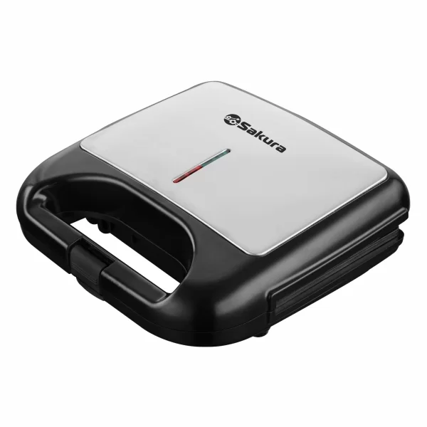 Вафельница Sakura SA-7427T (750 Вт/ венские вафли/ антипригарное покрытие/ корпус - металл, пластик)-0