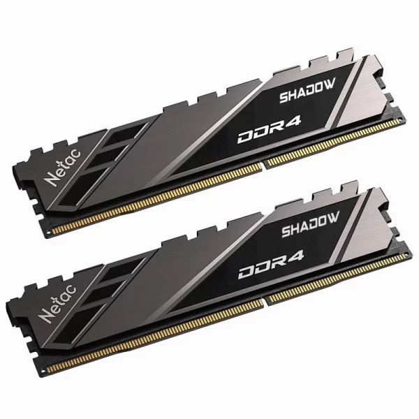 Память DDR4 32GB (2x16Gb KIT) 3200Mhz Netac Shadow II NTSWD4P32DP-32K-1