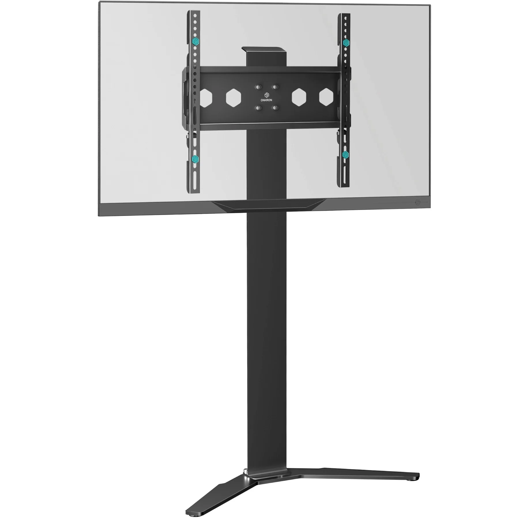Стойка для ТВ ONKRON TS1140 чёрный, для 26"-65", нагрузка до 35 кг, регулировка высоты - 880 - 1100 мм-0