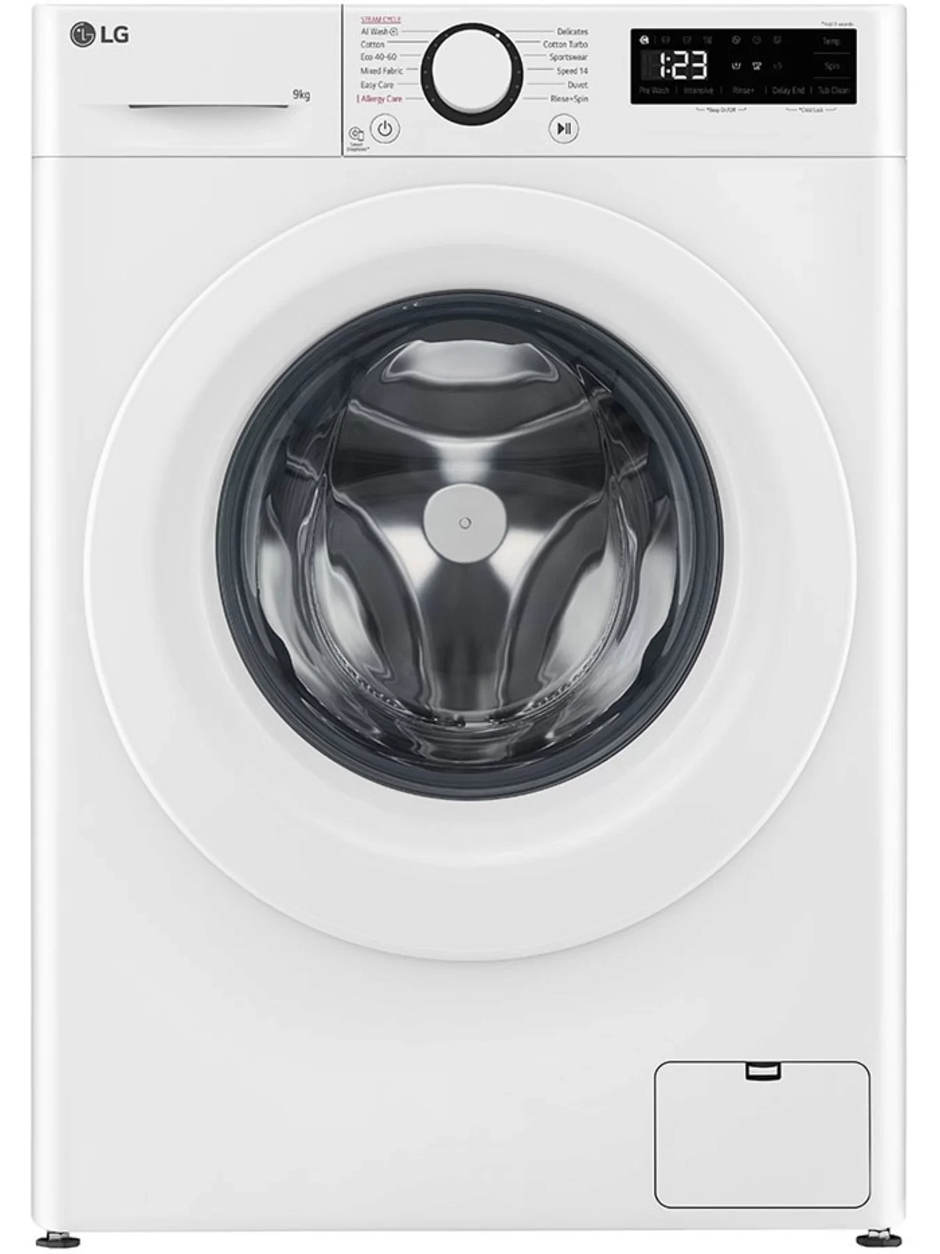 Стиральная машина LG F4WR509SWW (56,5см / 9кг / 1400об / пар / AI DD / Steam / Smart Diagnosis / Inverter Direct Drive / A+++)-0