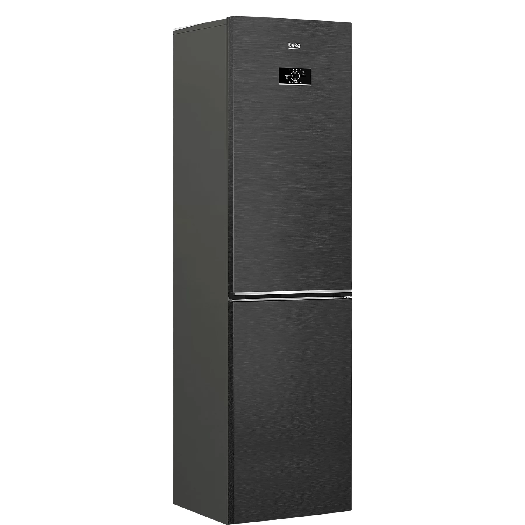 Холодильник Beko B3R0CNK332HXBR (Объем - 335 л / Высота - 201см / Ширина - 54 см / A+ / Чёрный / NoFrost)-0