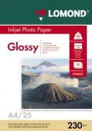 Бумага глянцевая A4 Lomond 230г/м2, 25лист. (0102049)-0