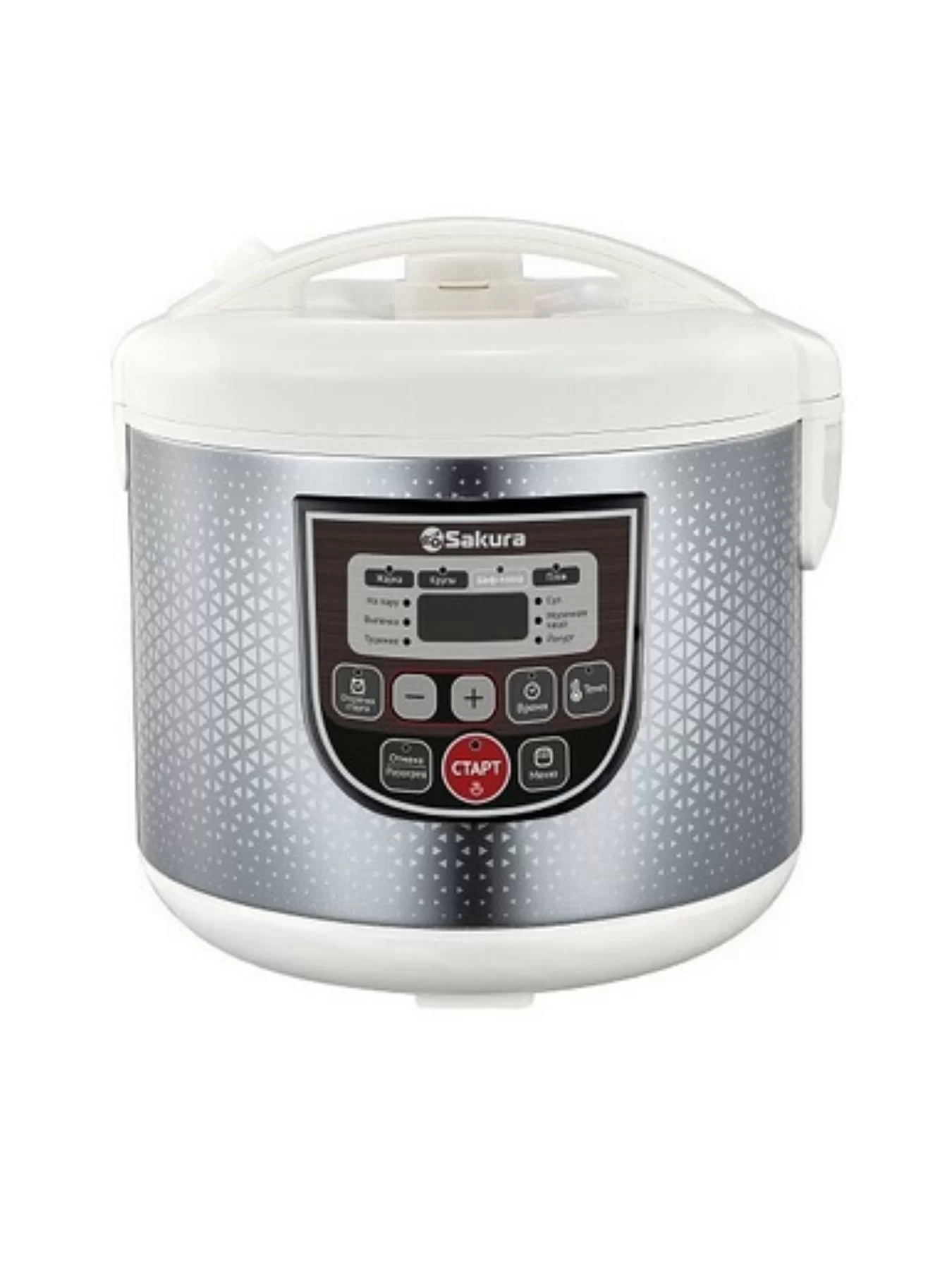Мультиварка Sakura SA-7753W (5л / 800 Вт / 10 программ)-0