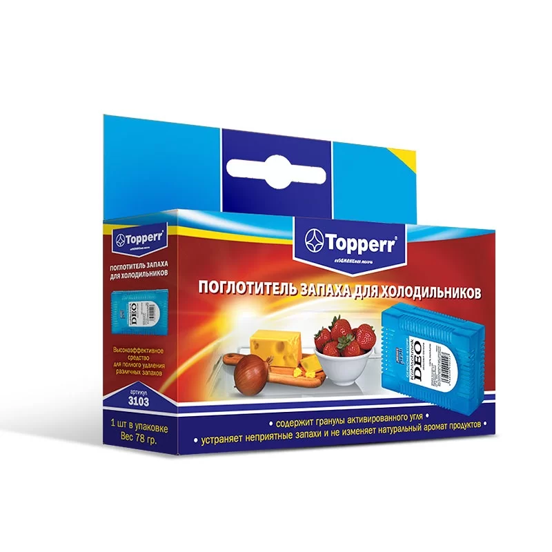 Поглотитель запаха для холодильников Topperr 3103-0