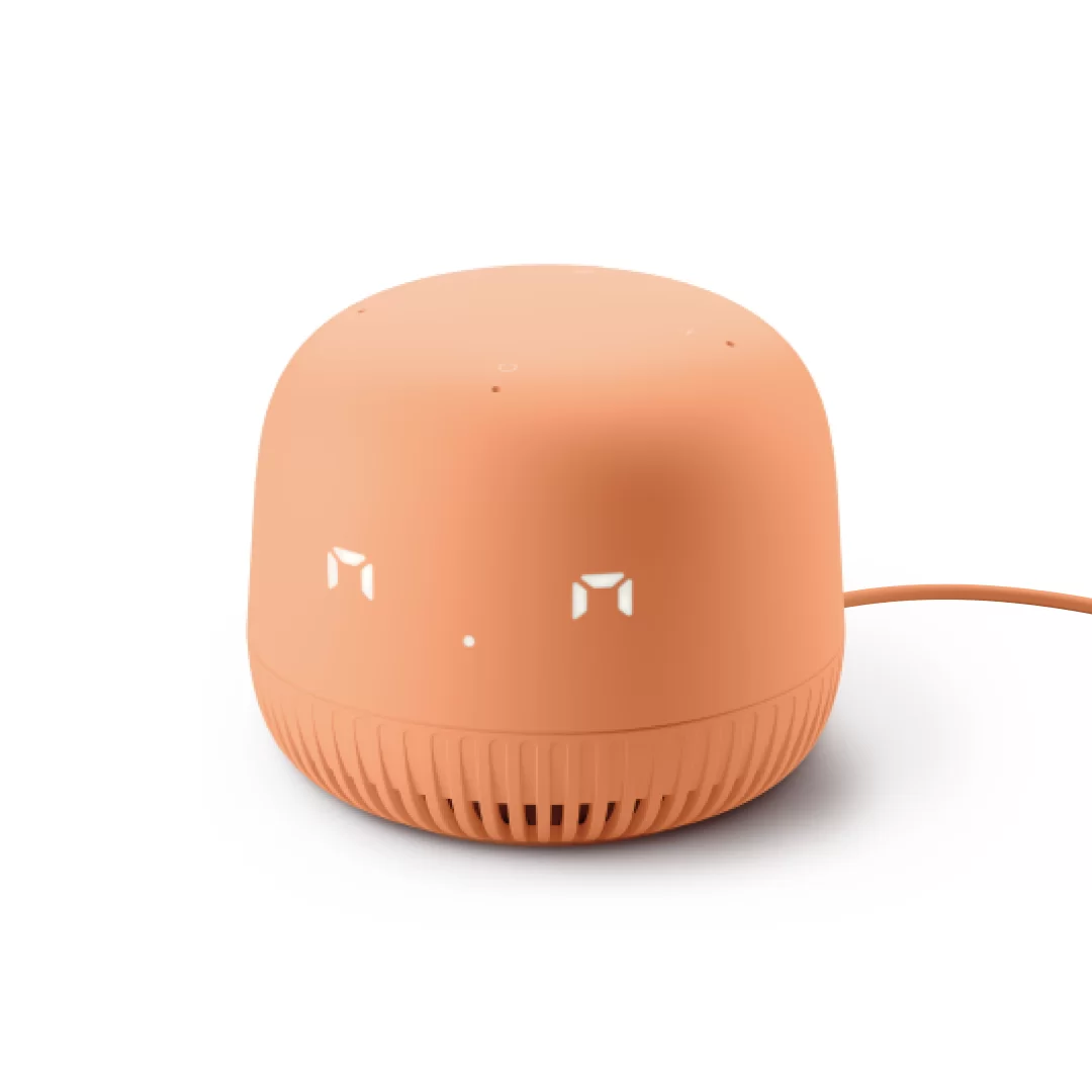 Умная колонка VK Капсула Нео с голосовым помощником Маруся, оранжевая-0