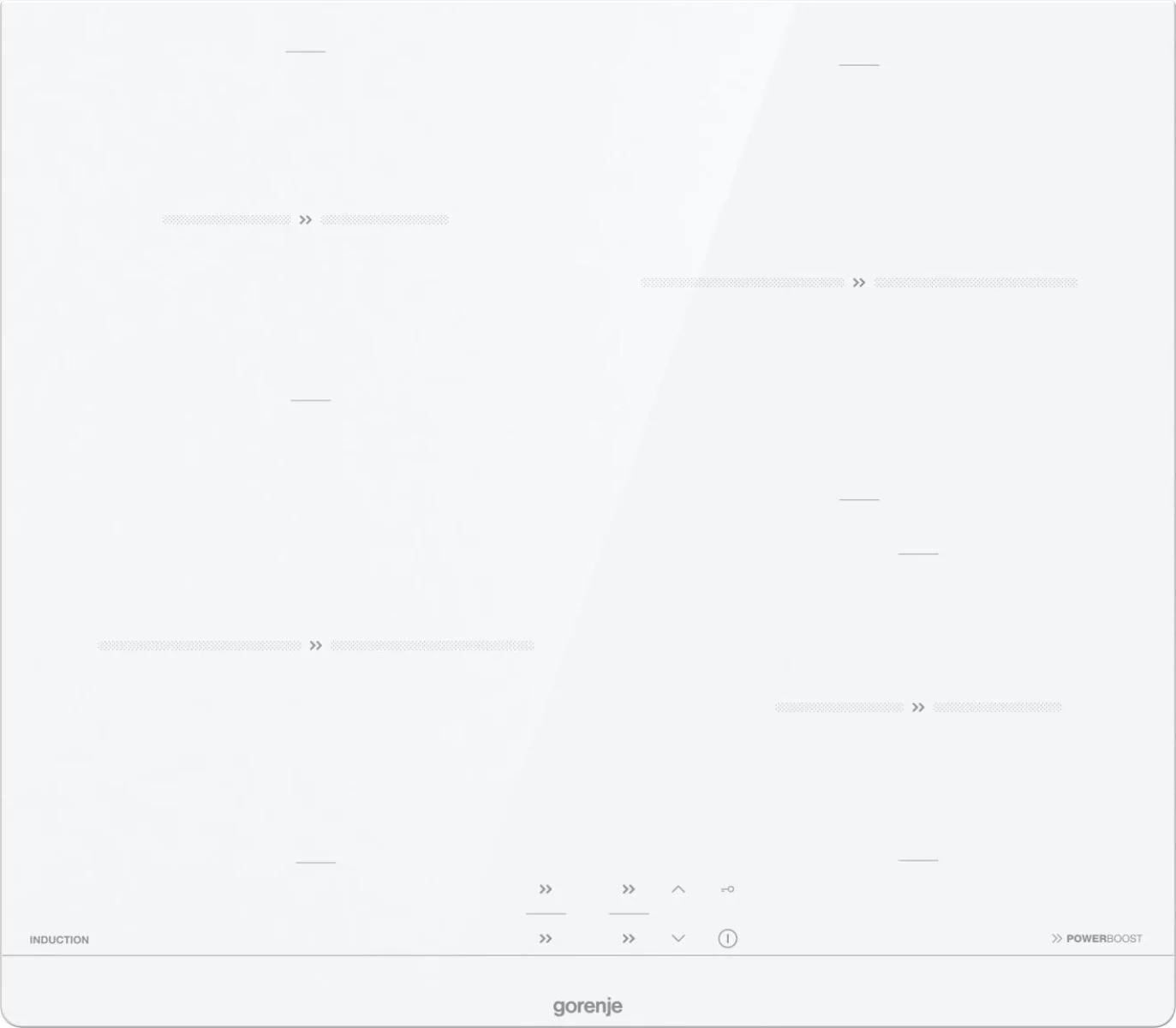 Поверхность индукционная Gorenje IT640WSC (Essential / Белый / стеклокерамика / PowerBoost)-0