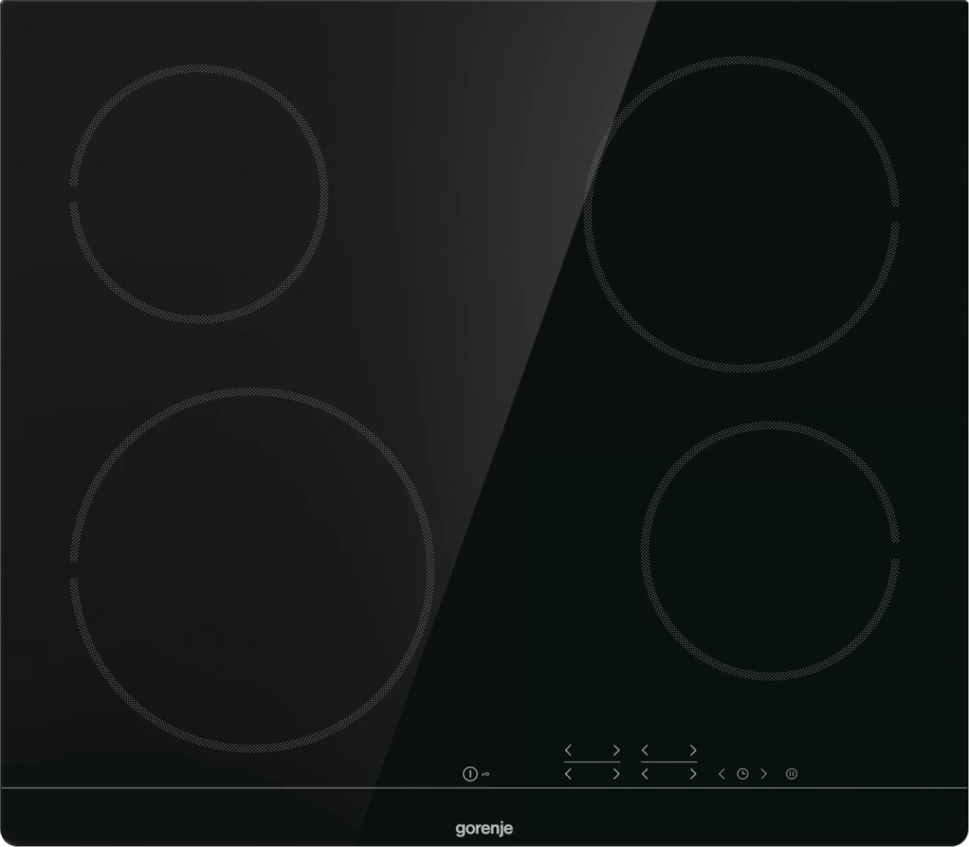 Поверхность электрическая Gorenje ECT641BSC (Essential / Чёрный / стеклокерамика / Hi-Light экспресс / Staywarm)-0