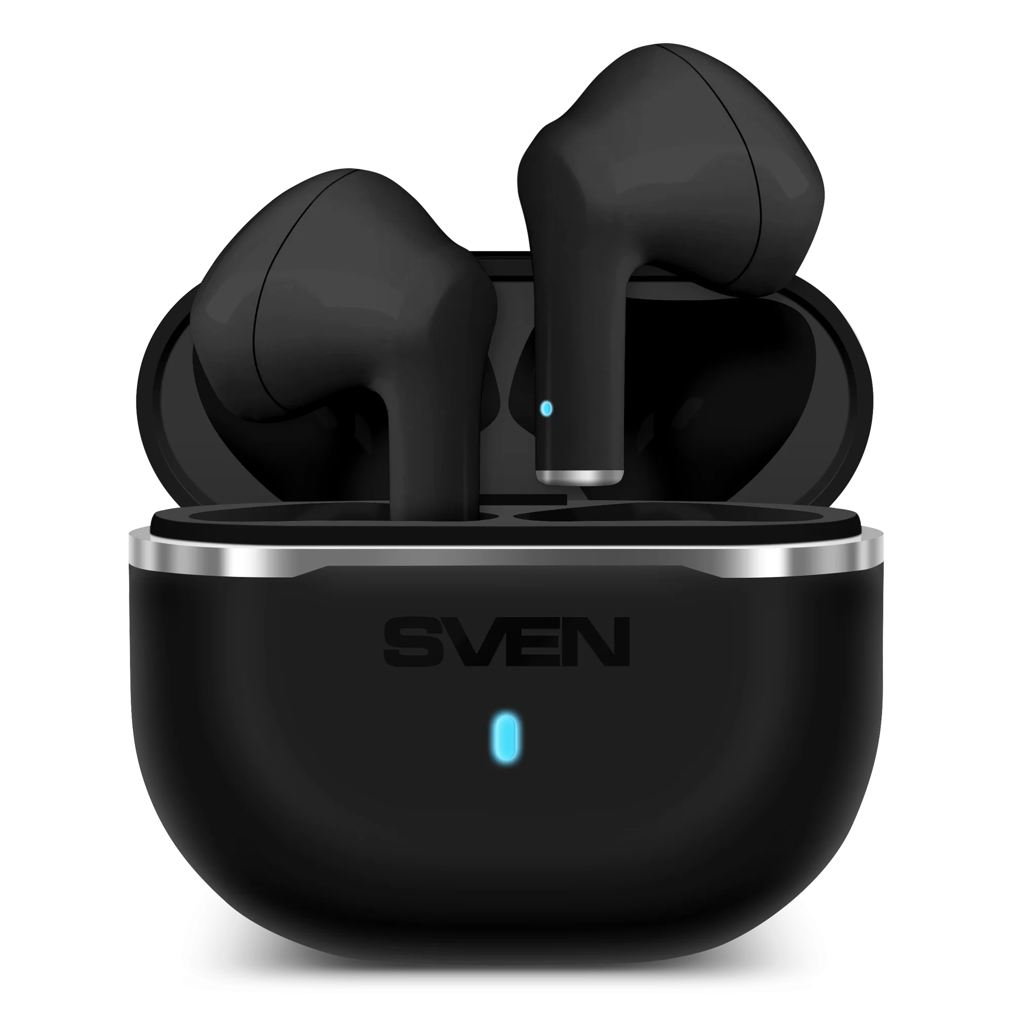 Беспроводные TWS наушники SVEN E-190B, (Bluetooth 5.3, SBC), Белые-1