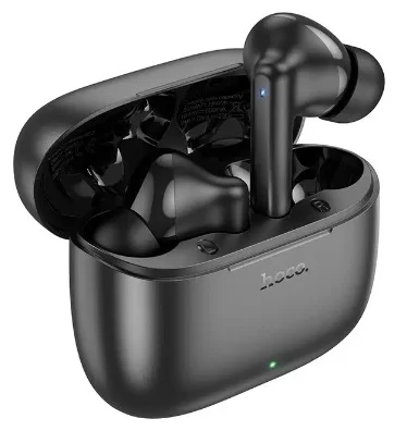 Беспроводные TWS наушники с микрофоном Hoco EQ2 Thought (время работы - 7 ч / Bluetooth 5.3), чёрные-0