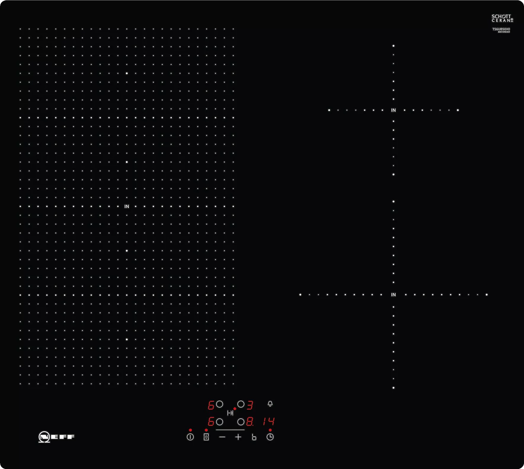 Поверхность индукционная Neff T56UB50X0-0