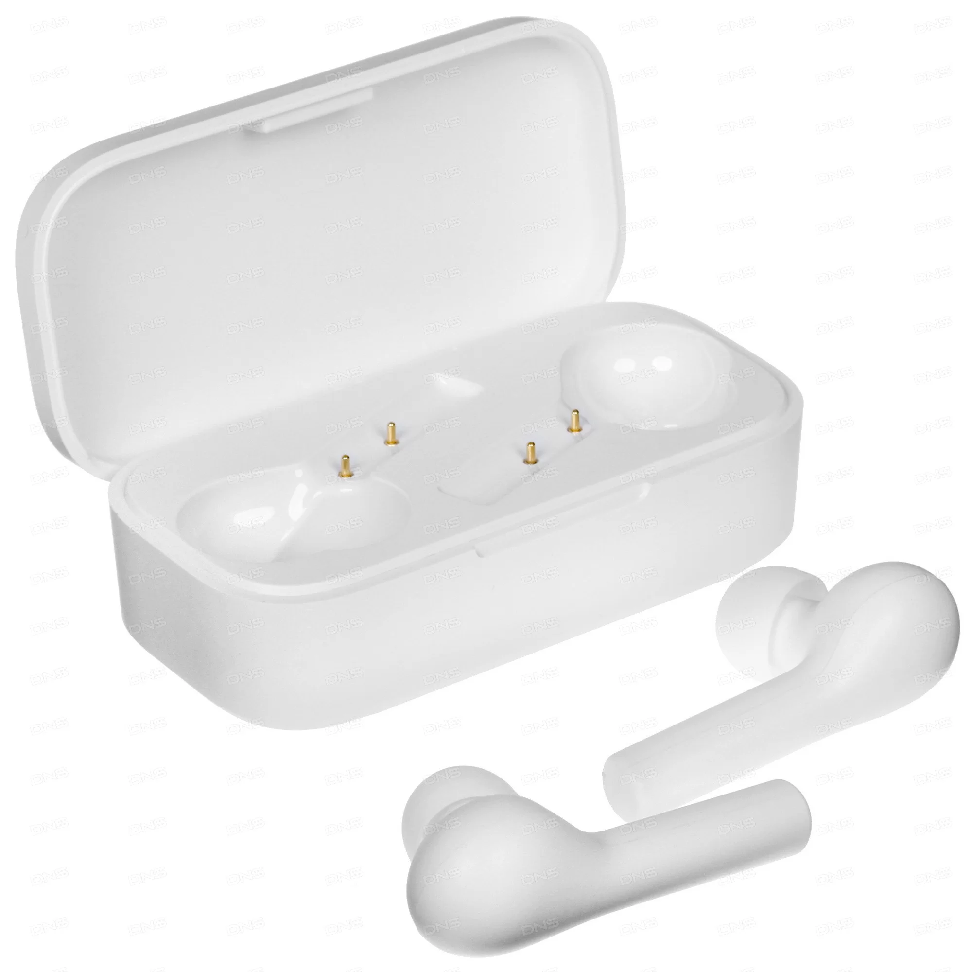 Беспроводные TWS наушники с микрофоном QCY-T5, белый-0