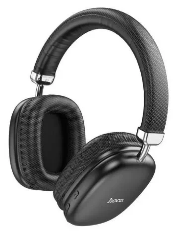 Беспроводные наушники Hoco W35 (время работы - 40 ч / Bluetooth 5.3), чёрные-0