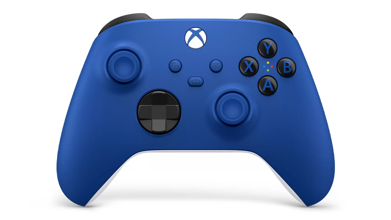 Геймпад Microsoft Xbox Wireless Controller Shock Blue (QAU-00002)-0